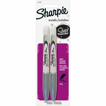 DYMO SHARPIE METALLIC PERMANENT MARKER - 0.5, 2PK SAN39108PP